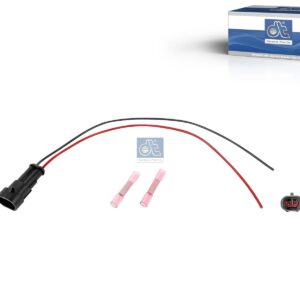 DT Spare Parts 9.79207 Repair kit, plug, L: 250 mm, male, 0,75 qmm, 2 poles