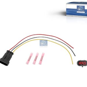 DT Spare Parts 9.79209 Repair kit, plug, L: 250 mm, male, 0,75 qmm, 3 poles