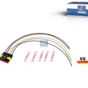 DT Spare Parts 9.79212 Repair kit, plug, L: 250 mm, female, 0,75 qmm, 5 poles