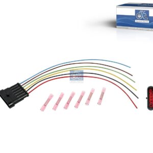 DT Spare Parts 9.79215 Repair kit, plug, L: 250 mm, male, 0,75 qmm, 6 poles