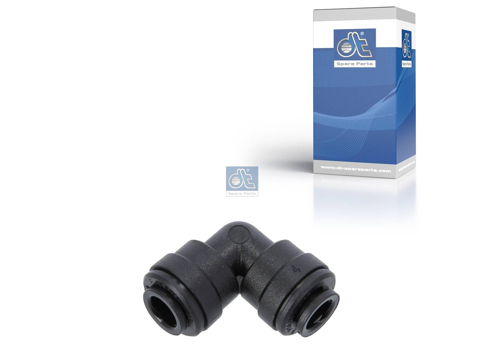 DT Spare Parts 9.85836 Elbow connector, plastic, D: 6 mm