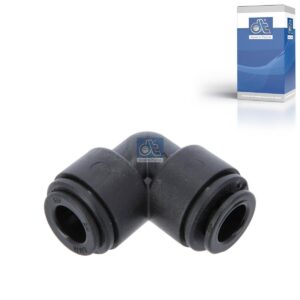 DT Spare Parts 9.85838 Elbow connector, plastic, D: 8 mm
