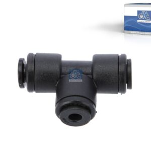 DT Spare Parts 9.85864 T-connector, plastic, D: 4 mm