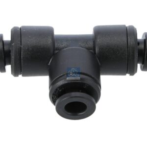 DT Spare Parts 9.85865 T-connector, plastic, D: 5 mm