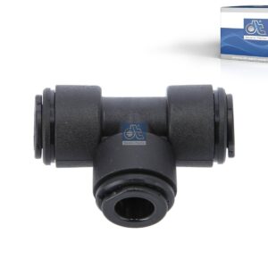 DT Spare Parts 9.85868 T-connector, plastic, D: 8 mm