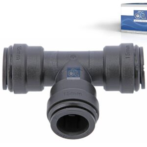 DT Spare Parts 9.85875 T-connector, plastic, D: 15 mm