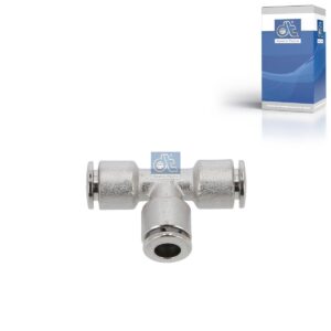 DT Spare Parts 9.85926 T-connector, brass, D: 6 mm