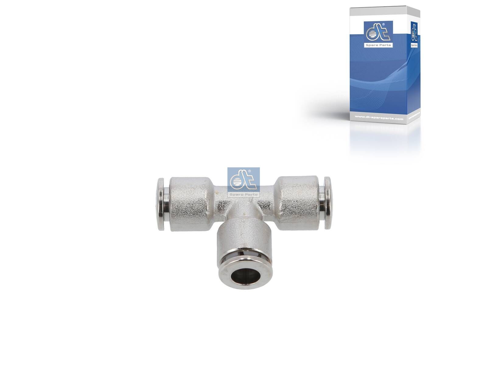 DT Spare Parts 9.85926 T-connector, brass, D: 6 mm