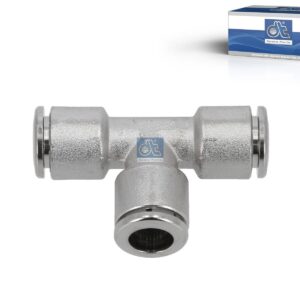 DT Spare Parts 9.85928 T-connector, brass, D: 8 mm