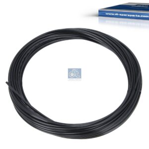 DT Spare Parts 9.86004 Polyamide tube, black, d: 2 mm, D: 4 mm, L: 25 m, S: 1 mm, DIN 74324