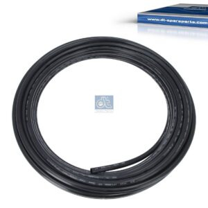 DT Spare Parts 9.86011 Polyamide tube, black, d: 8 mm, D: 11 mm, L: 25 m, S: 1.5 mm, DIN 74324