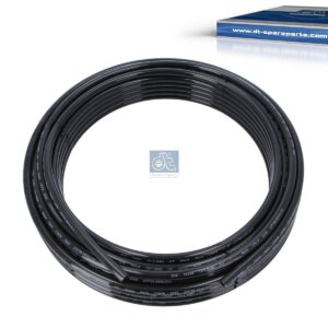 DT Spare Parts 9.86012 Polyamide tube, black, d: 9 mm, D: 12 mm, L: 25 m, S: 1.5 mm, DIN 74324