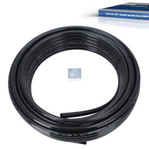 DT Spare Parts 9.86015 Polyamide tube, black, d: 12 mm, D: 15 mm, L: 25 m, S: 1.5 mm, DIN 74324