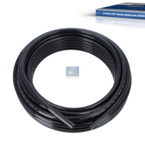 DT Spare Parts 9.86016 Polyamide tube, black, d: 12 mm, D: 16 mm, L: 25 m, S: 2 mm, DIN 74324