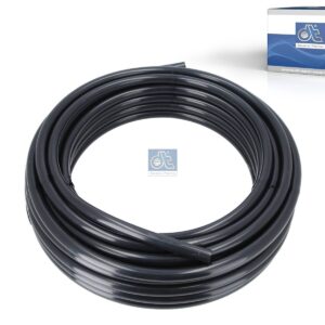 DT Spare Parts 9.86018 Polyamide tube, black, d: 14 mm, D: 18 mm, L: 25 m, S: 2 mm, DIN 74324