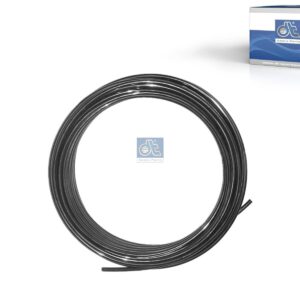 DT Spare Parts 9.86106 Polyamide tube, black, d: 6 mm, D: 10 mm, L: 25 m, S: 2 mm, DIN 74324