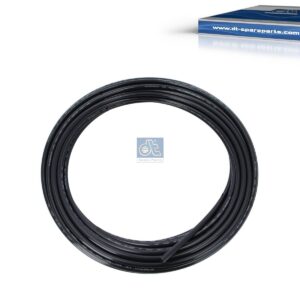 DT Spare Parts 9.86109 Polyamide tube, black, d: 6 mm, D: 9 mm, L: 25 m, S: 1.5 mm, DIN 74324