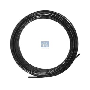 DT Spare Parts 9.86110 Polyamide tube, black, d: 7 mm, D: 10 mm, L: 25 m, S: 1.5 mm, DIN 74324