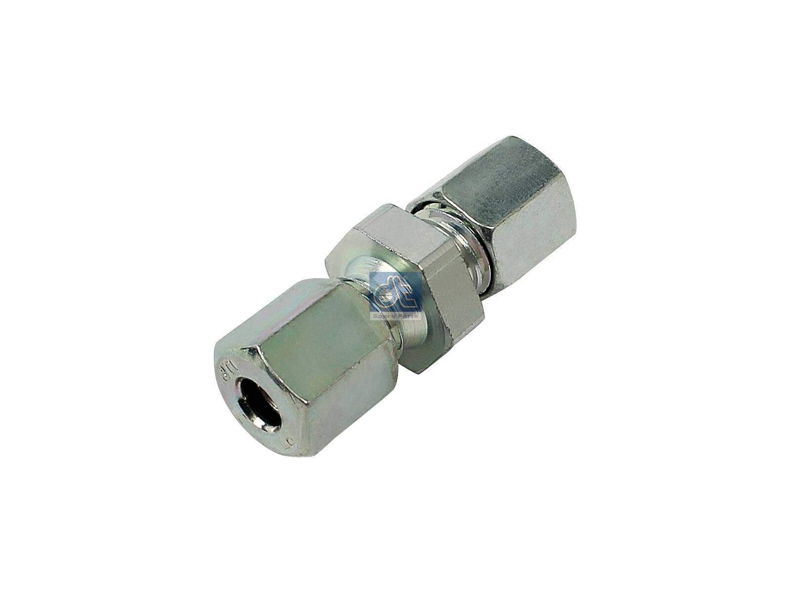 DT Spare Parts 9.91006 Push-in-connector, d: 6 mm, SW: 14, L: 48 mm
