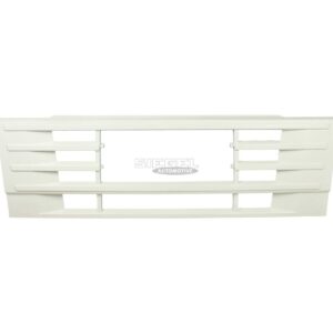 SIEGEL Automotive SA2D0044 Front grill, lower, white plastic
