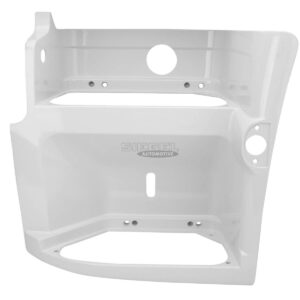 SIEGEL Automotive SA2D0480 Step well case, left, white painted