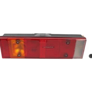 SIEGEL Automotive SA5A0148 Tail lamp, left, with license plate lamp, 24 V, P21W, Lb: 152 mm, L: 468 mm, H: 134 mm, R5W