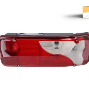 SIEGEL Automotive SA5A0274 Tail lamp, left, with license plate lamp, 24 V, P21W, Lb: 152 mm, L: 400 mm, H: 160 mm, T: 88.5 mm, PY21W, R5W