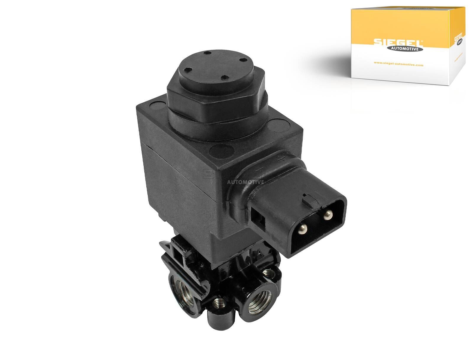 SIEGEL Automotive SA5E0073 Solenoid valve, 24 V, M12 x 1,5, max. 10 bar, 2 poles