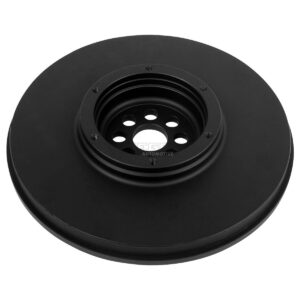 SIEGEL Automotive SA6C0001 Vibration damper, d: 42 mm, D: 340 mm, 8 bores, b: 17.4 mm, P: 74 mm, H: 54.5 mm