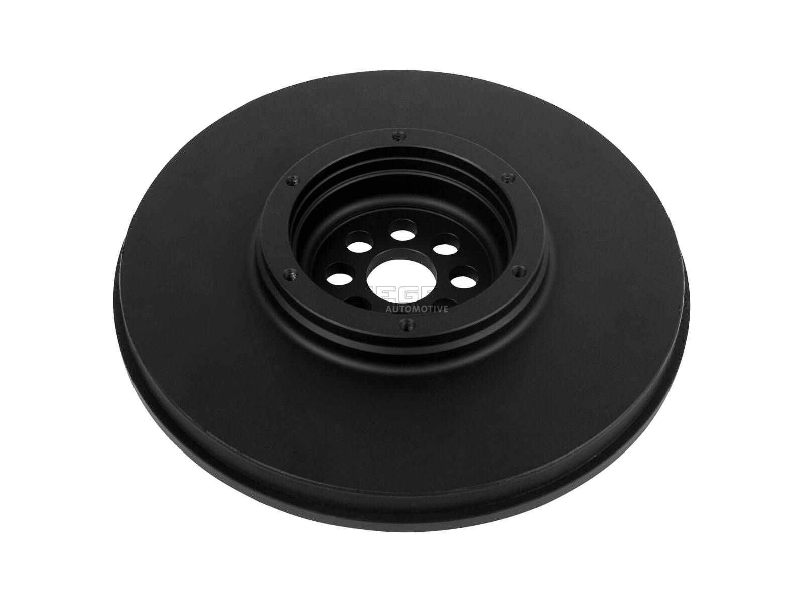 SIEGEL Automotive SA6C0001 Vibration damper, d: 42 mm, D: 340 mm, 8 bores, b: 17.4 mm, P: 74 mm, H: 54.5 mm