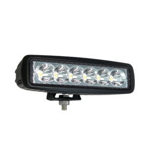 Rectangular 6 x 3W LEDs Work Lamp