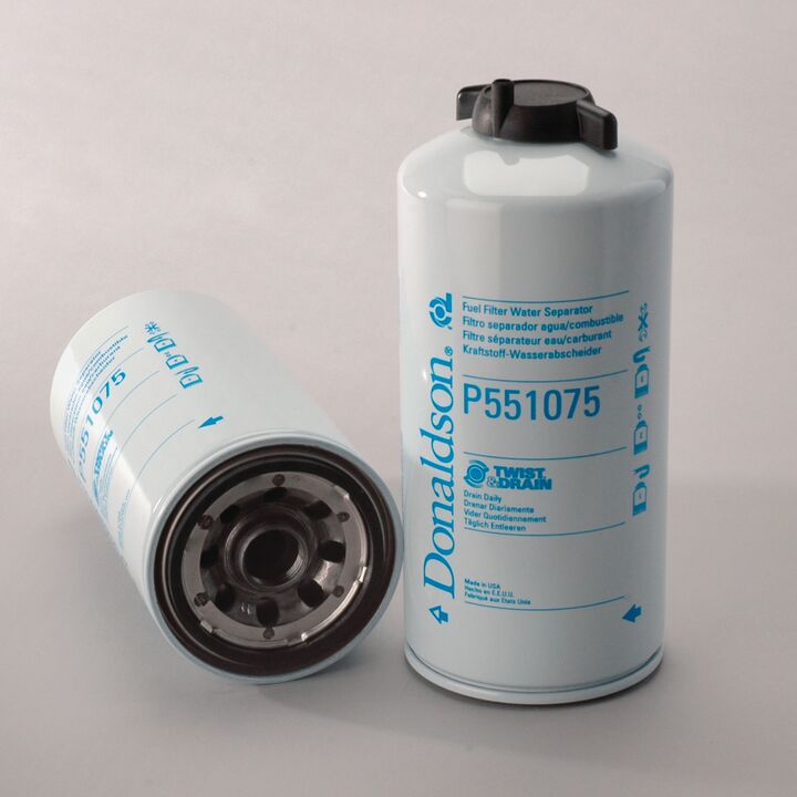 FUEL FILTER WATER SEPARATOR SPIN-ON TWIST DRAIN
