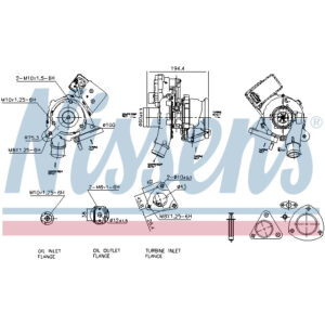 NISSENS TURBO TO SUIT LCV