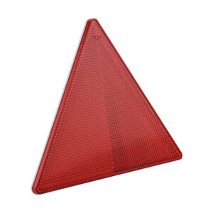 Red Triangle Reflector