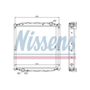 NISSENS RADIATOR TO SUIT MAN