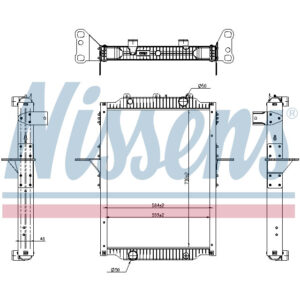 NISSENS RADIATOR TO SUIT RENAULT